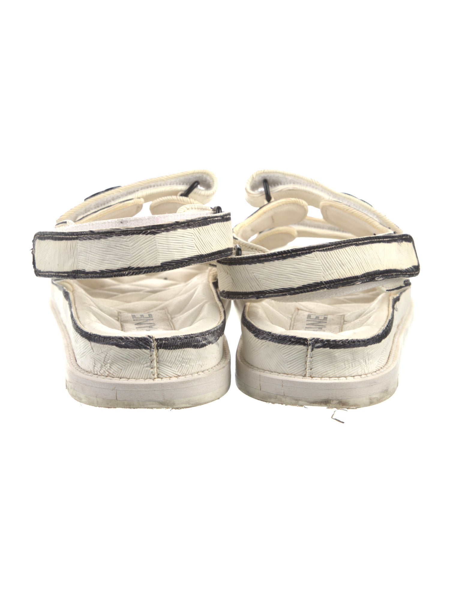 Chanel 2022 Interlocking CC Logo Sandals